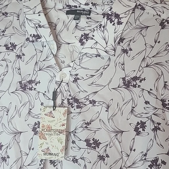 Big and Tall Button Down Men Shirt - Picture 4 of 6